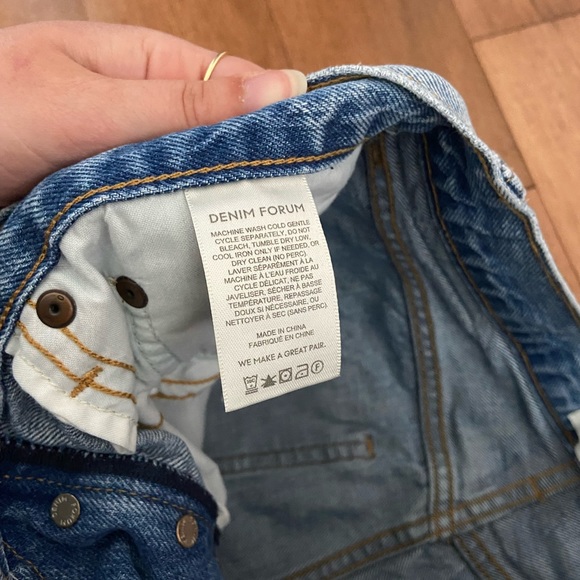 👖DENIM FORUM THE JONI HIGH RISE LOOSE JEANS👖 - Picture 6 of 8